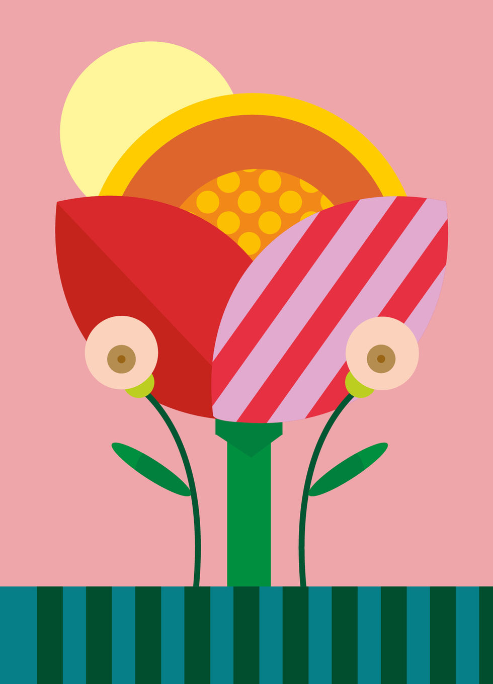 moodie, illustration, bold, female, illustration