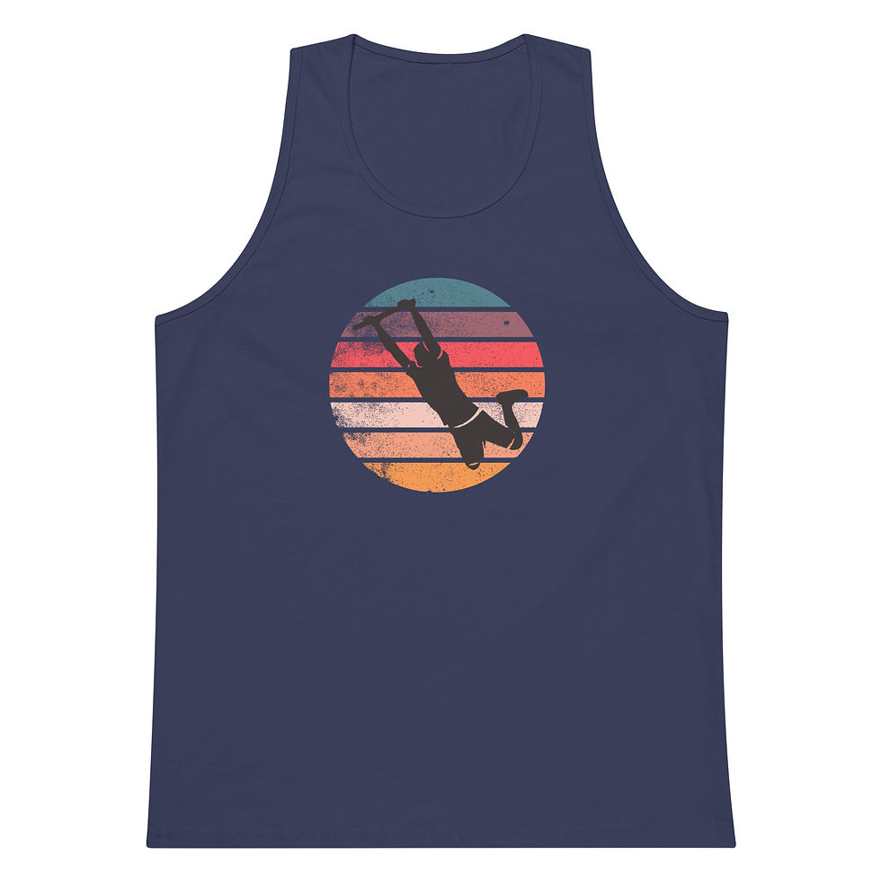 Thumbnail: Sunset Ninja Men's Tank Top