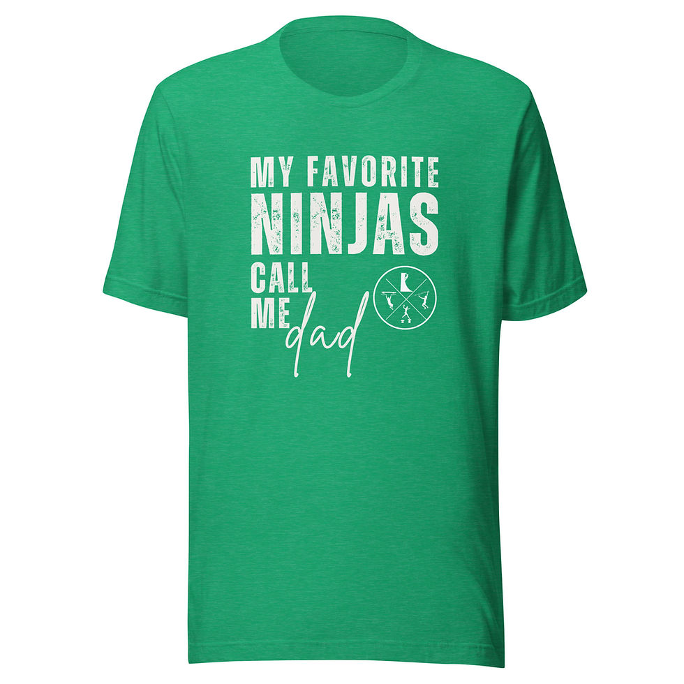 Thumbnail: My Favorite Ninja(s) Call Me Dad T-shirt