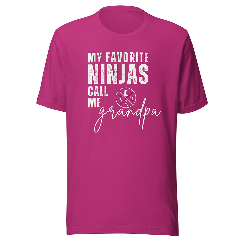 Thumbnail: My Favorite Ninja(s) Call Me Grandpa T-shirt