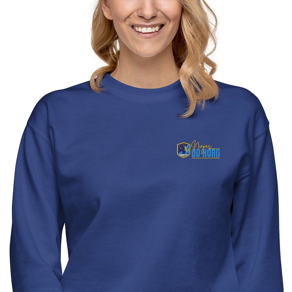 Thumbnail: Ninjas Du Nord Embroidered Crew Neck 