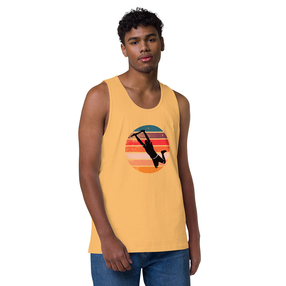 Thumbnail: Sunset Ninja Men's Tank Top