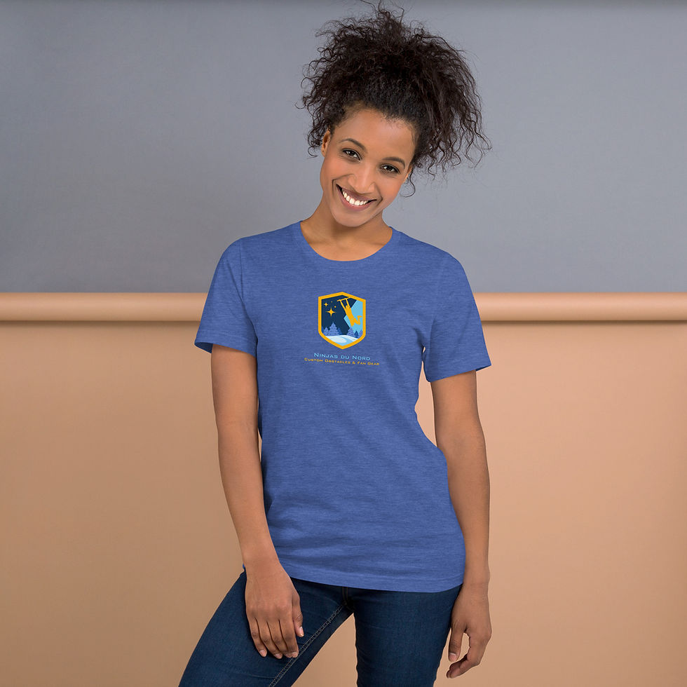 Thumbnail: Ninjas Du Nord Unisex t-shirt