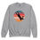 Thumbnail: Youth Sunset Ninja Crewneck Sweatshirt