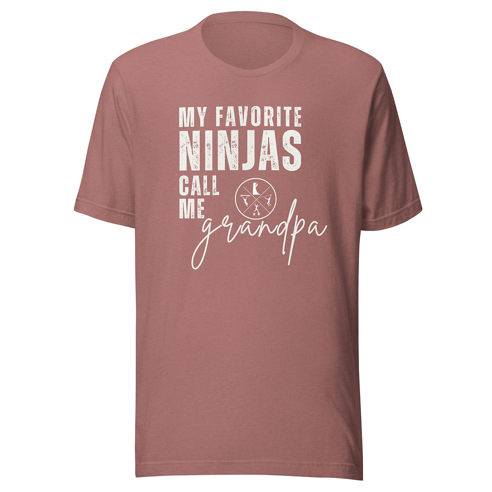 Thumbnail: My Favorite Ninja(s) Call Me Grandpa T-shirt
