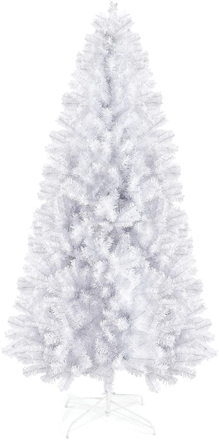 Prextex 6 Feet White Christmas Tree