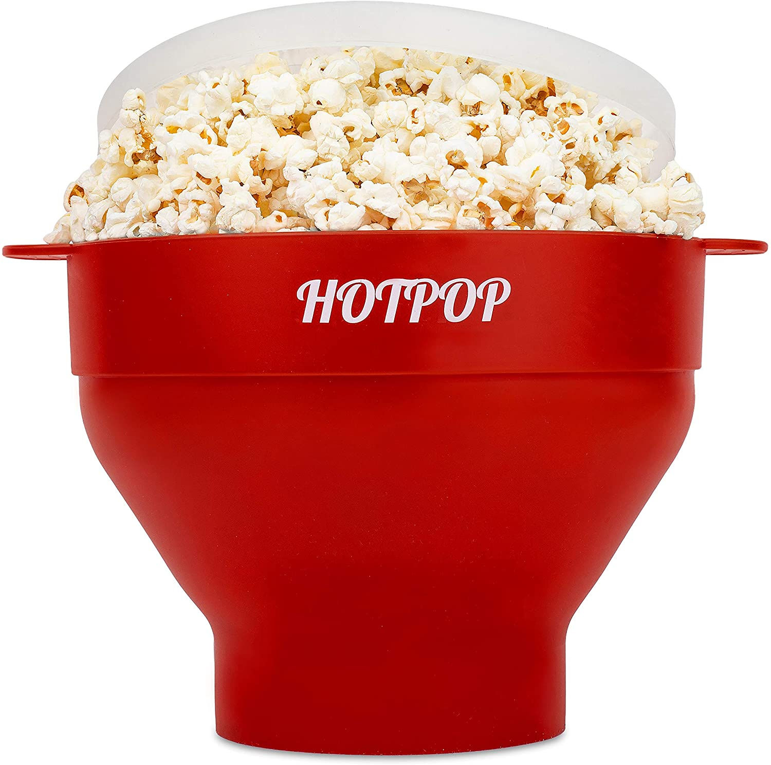 Hotpop Microwave Popcorn Popper, Cherry