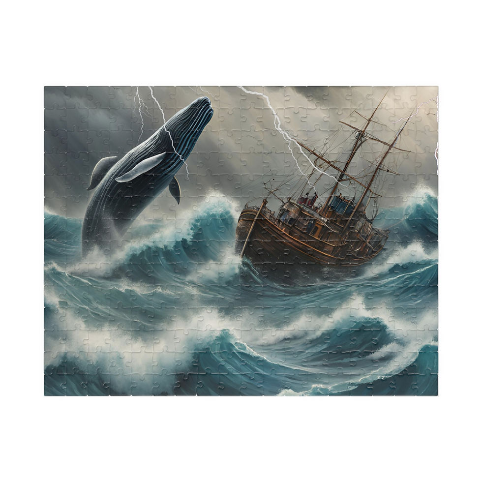 Thumbnail: Raging Sea Man vs Nature Puzzle