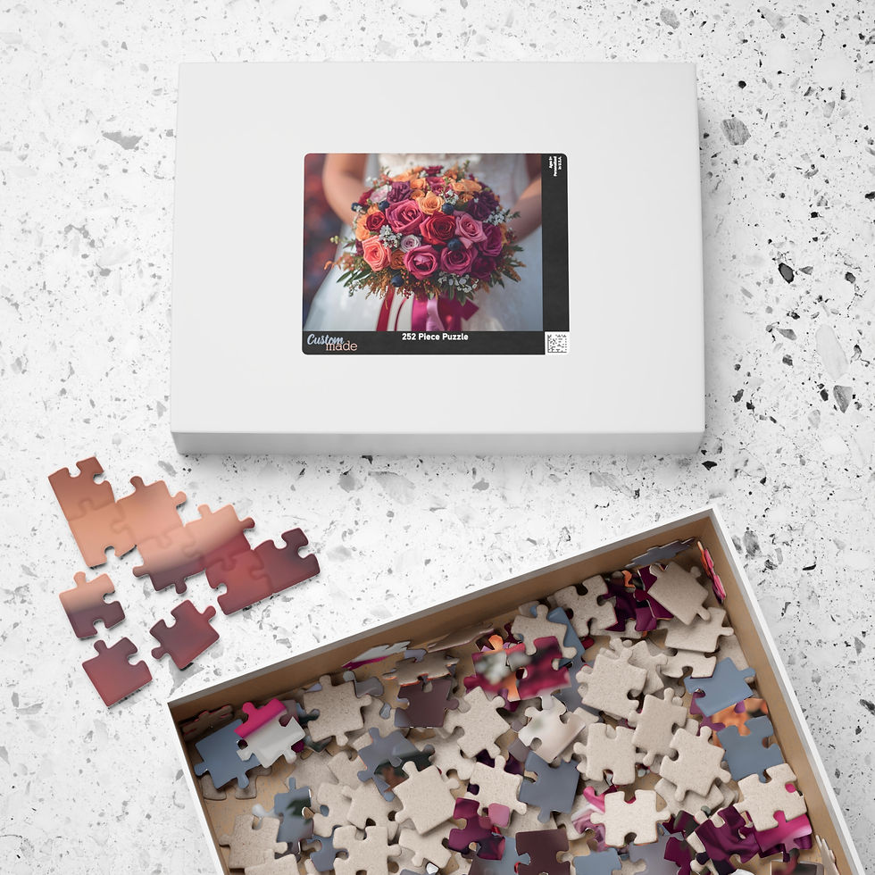 Thumbnail: Puzzle - Bridal Bouquet Jigsaw Puzzle