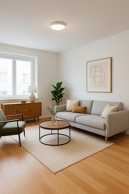 Rénovation Salon moderne - ST BAT Renov Angers