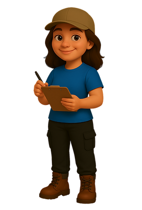 Survey lady