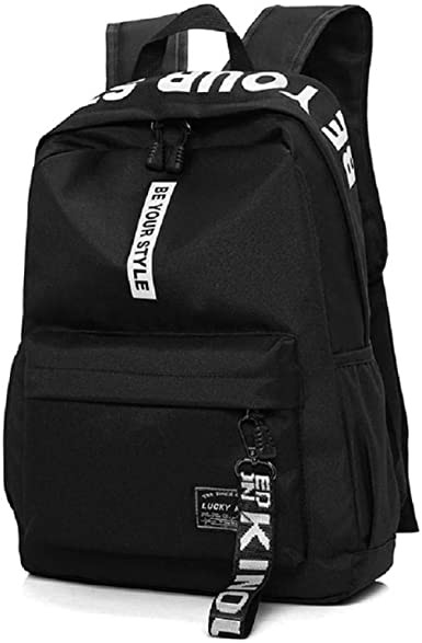 Mochila negra BE YOUR STYLE