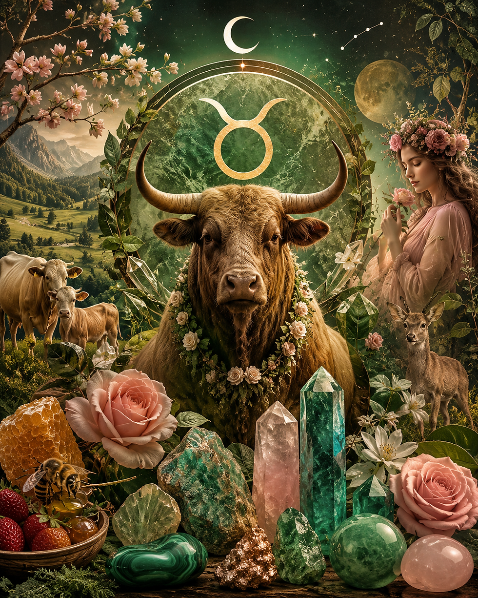 MÅNADSTECKEN - OXEN/TAURUS