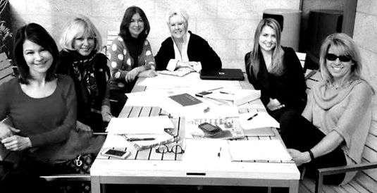 Penelope Bent with the FUSE Fashion Team