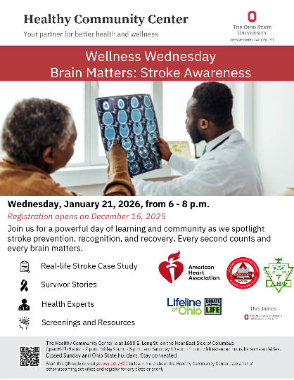 OSU Wellness Wednesday: Brain Matters: Stroke Awareness