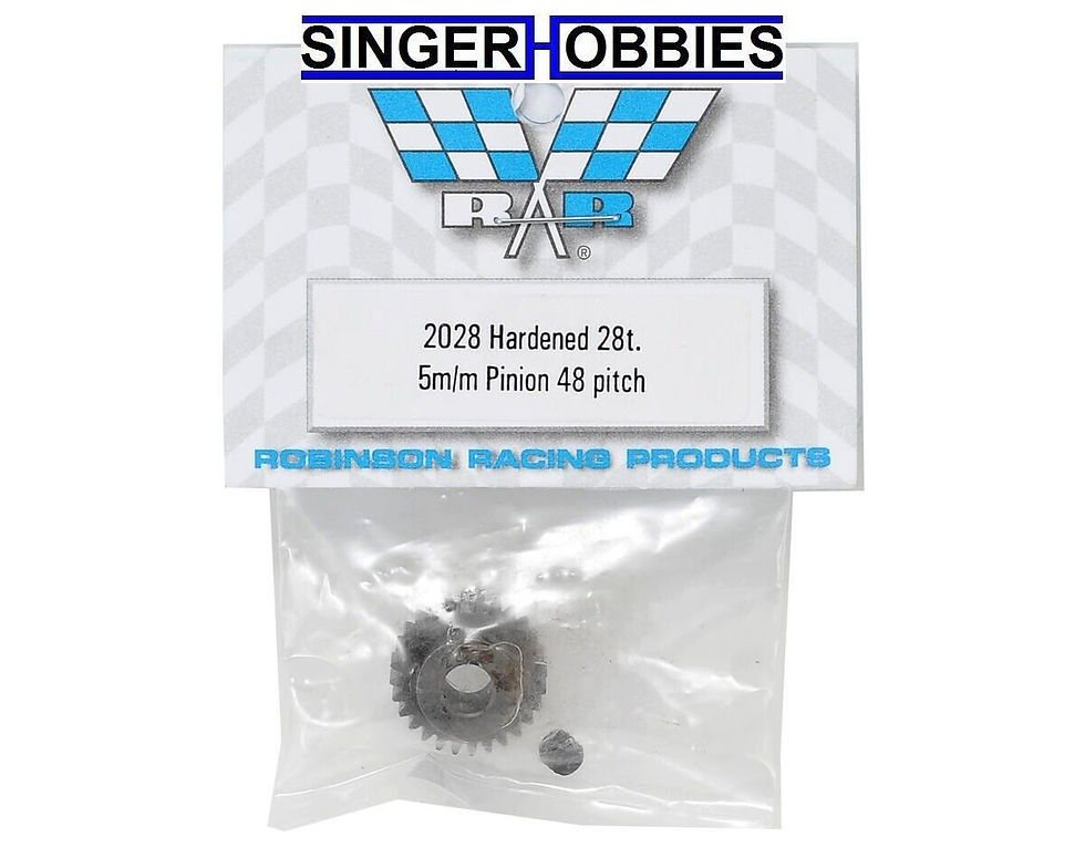 Robinson Racing 2028 48P Machined Pinion Gear (5mm Bore) (28T) HH