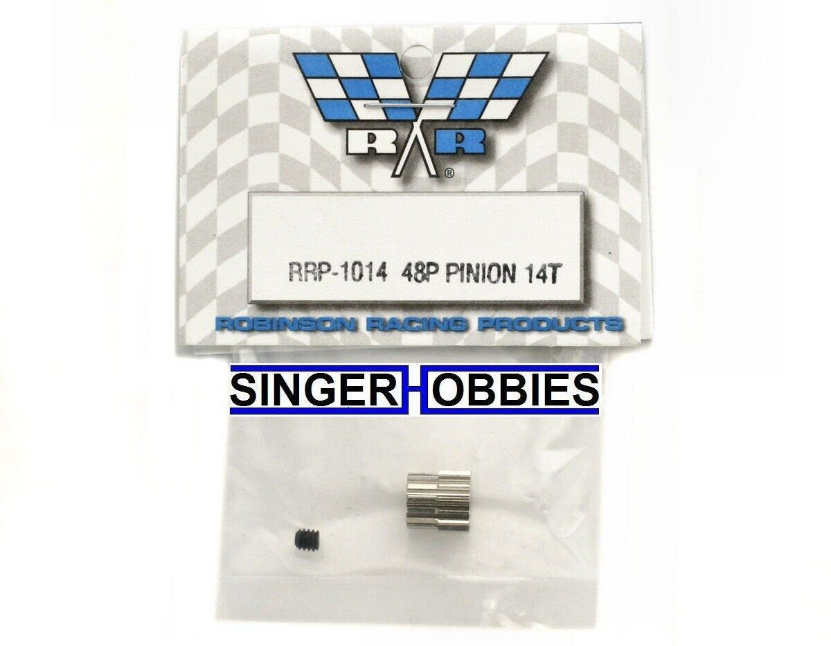 Robinson Racing Steel 48P Pinion Gear (3.17mm Bore) (14T) RRP1014 HH