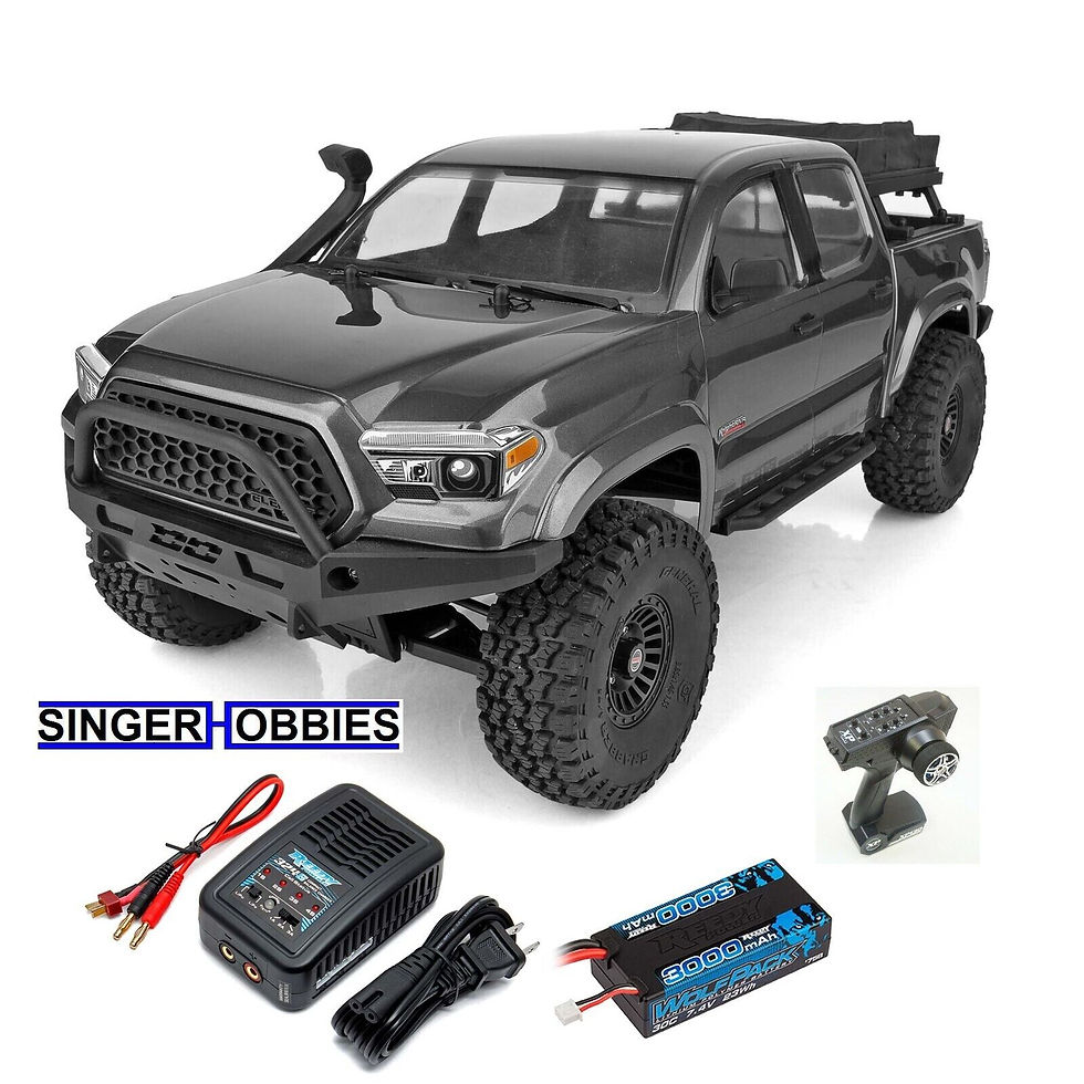 Associated ASC40113C 1/10 Enduro Trail RC Truck Knightrunner RTR LiPo Combo HH