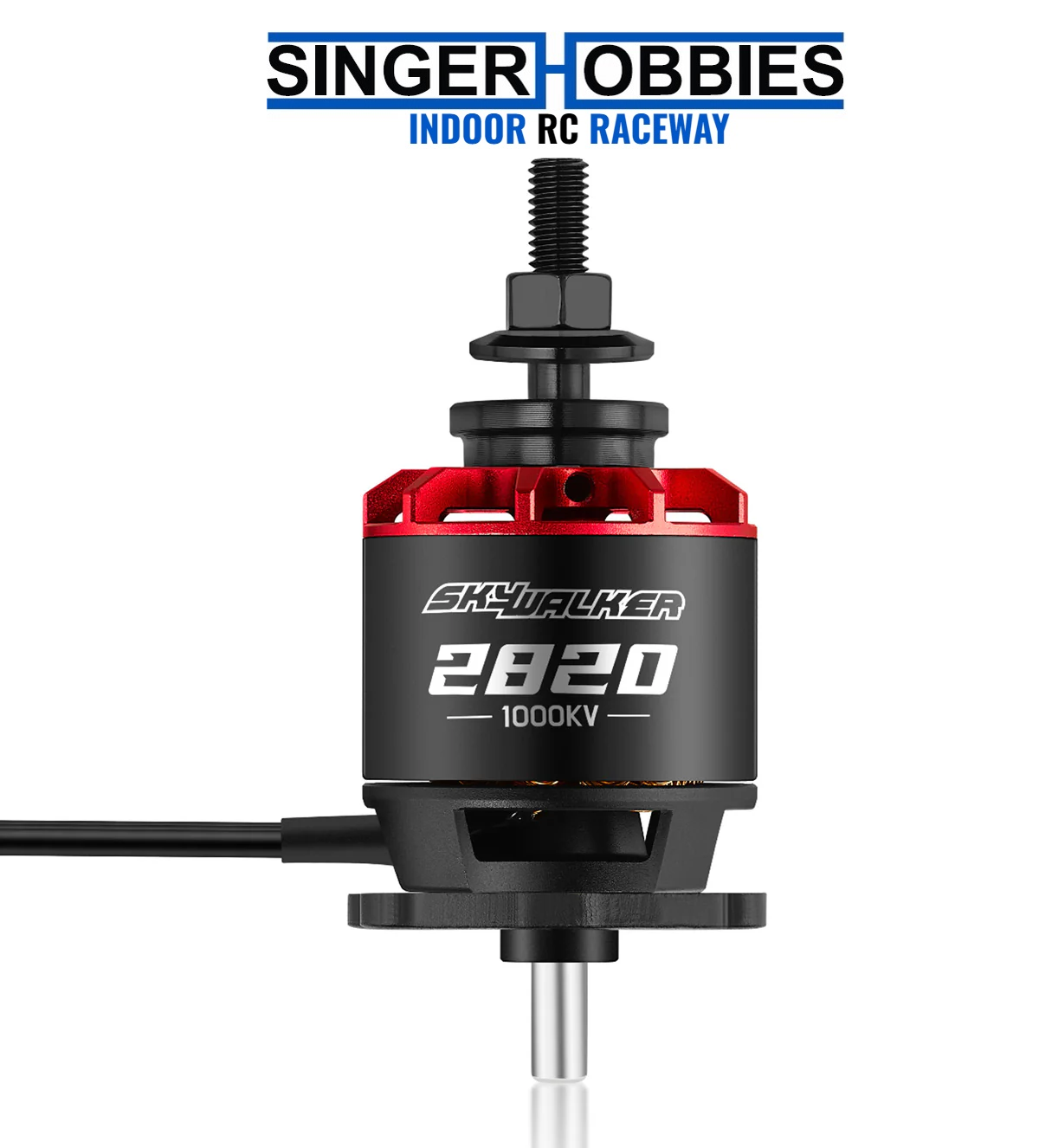 HobbyWing 30415201 Skywalker 2820 SL 1000kV motor w/ Mounting Plate/Prop Adapter