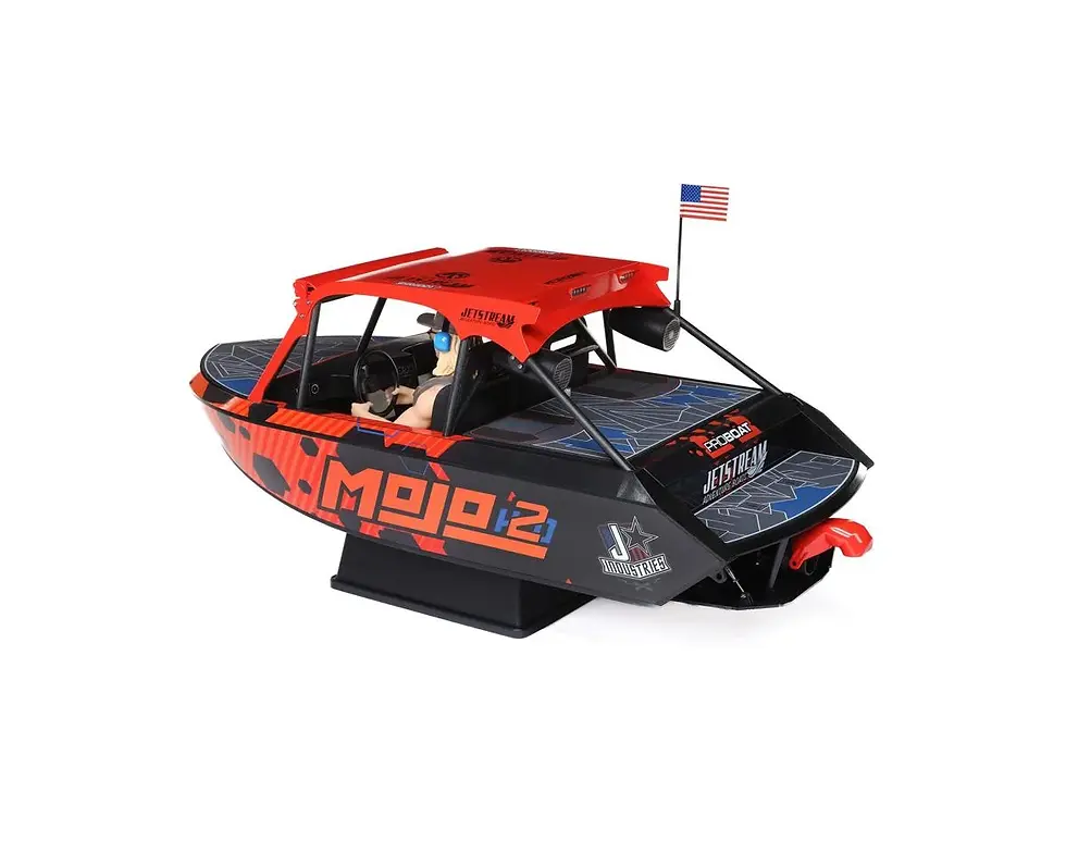 Thumbnail: Pro Boat PRB08051T2 1/6 24" Jetstream Brushless Jet Boat RTR Mojo 2.4GHz