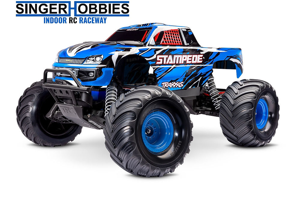 Thumbnail: Traxxas 36254-8 Stampede 2WD HD XL-5 w/ Battery RTR Monster Truck