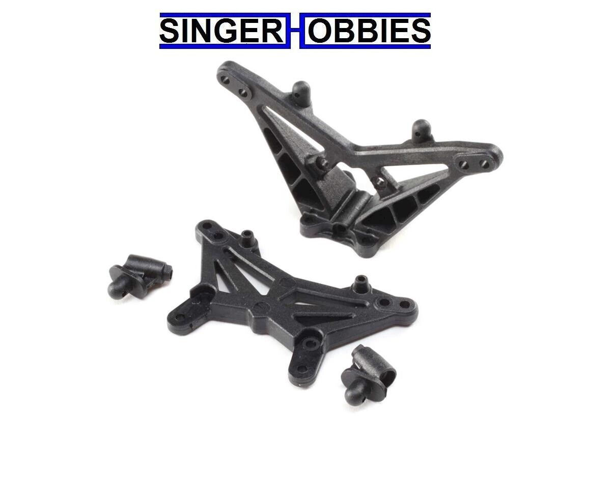 LOSI LOS214011 Mini-T 2.0 Front & Rear Shock Tower NEW IN PACKAGE HH