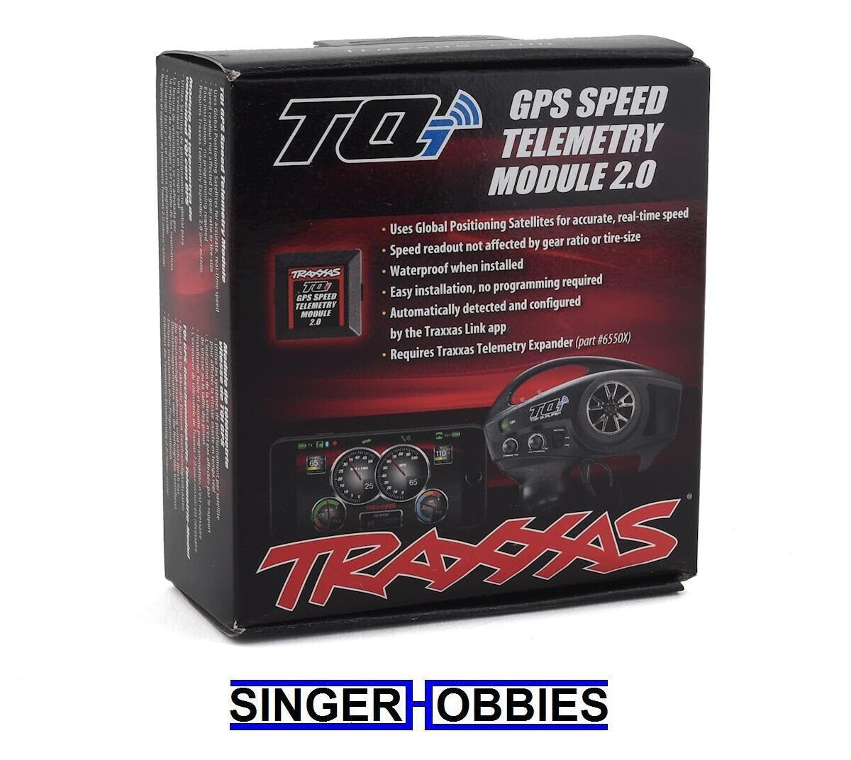 Traxxas 6551X Telemetry GPS Speed Module 2.0 TQi radio system NEW TRA1