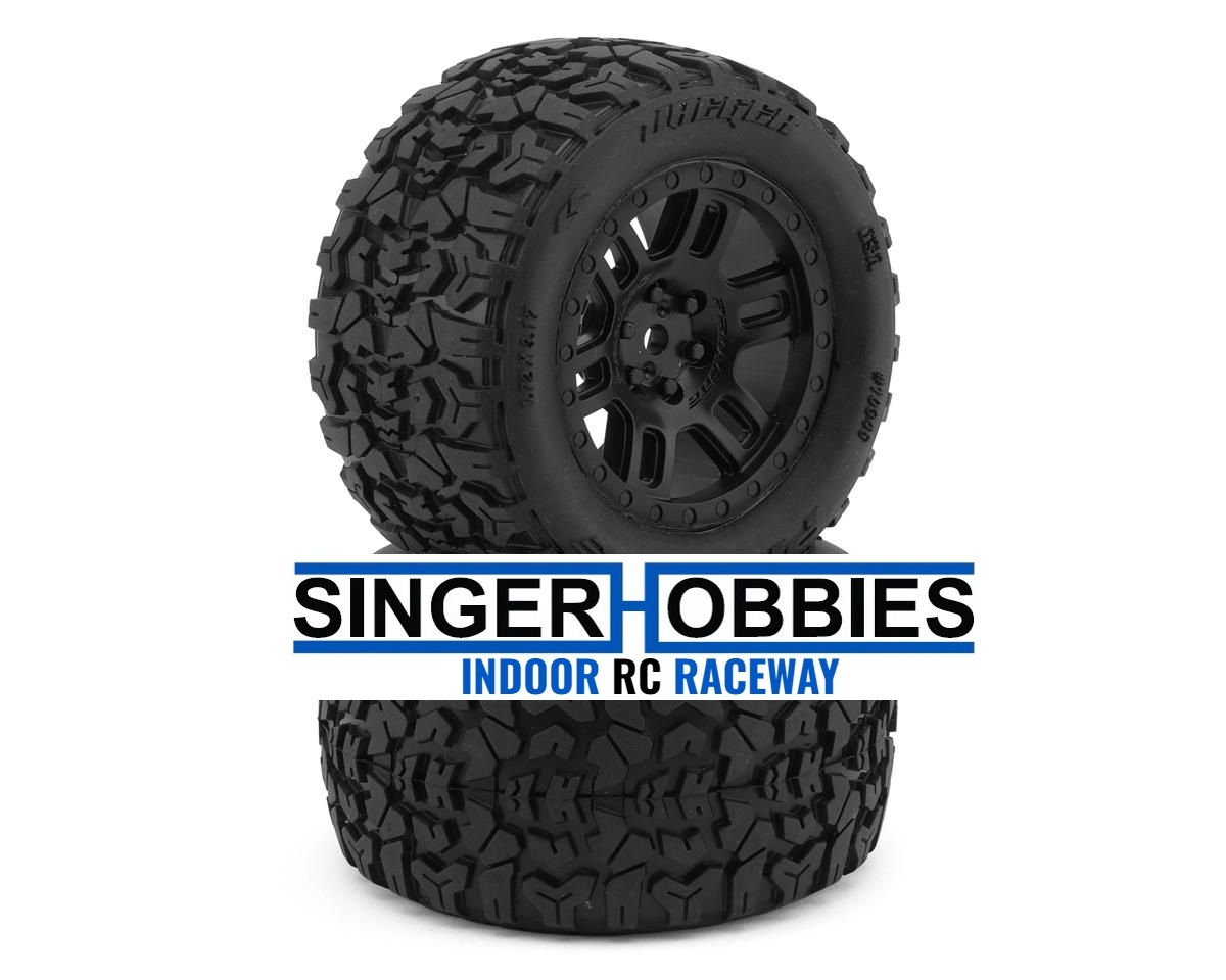 Pro-Line 10346-10 Arrma Mini Kraton Jaeger MT Tires (2) w/ Split Six Wheels