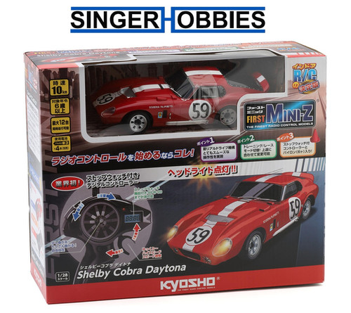 Kyosho 66611 First Mini-Z RWD ReadySet w/ Shelby Cobra Daytona
