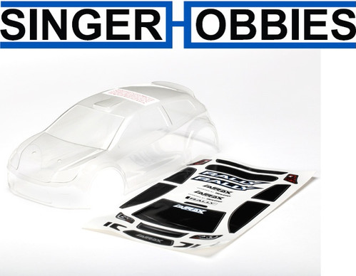 Traxxas 7511 Body 1/18 LaTrax Rally Car Clear (REQUIRES PAINT