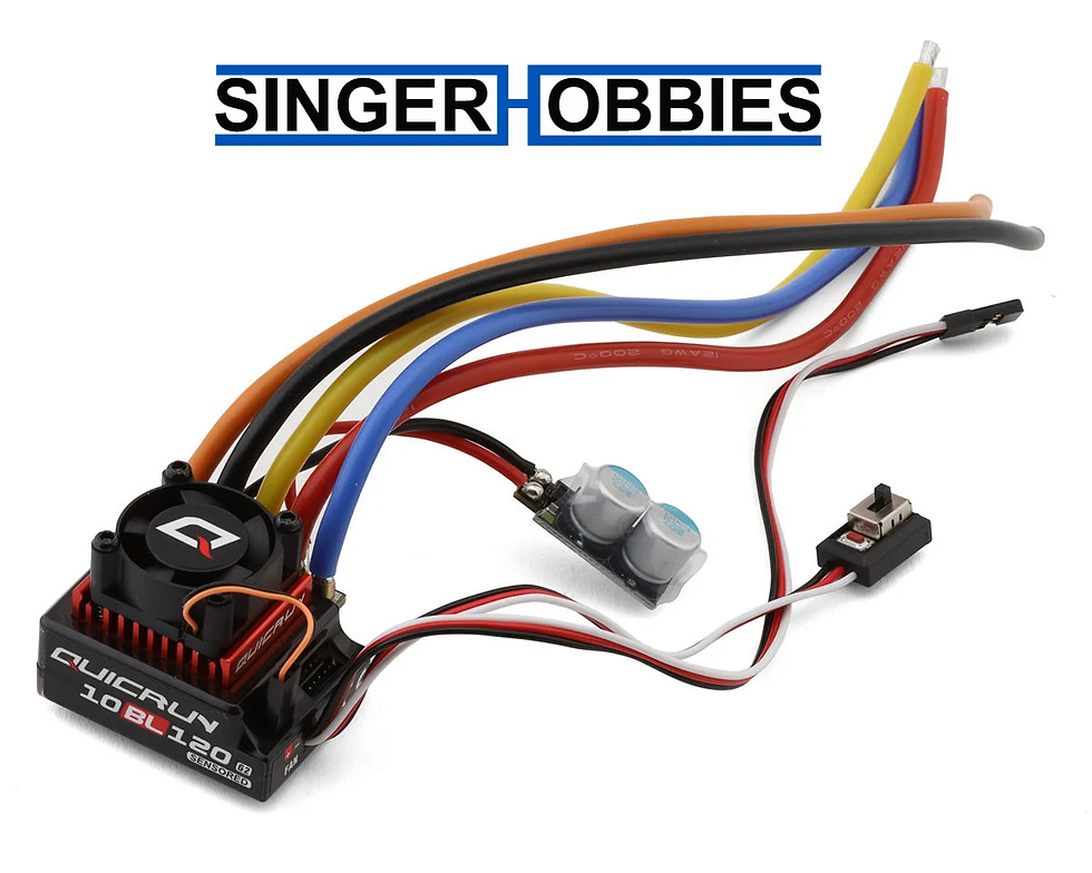Hobbywing QuicRun 120A G2 ( 10BL120 ) Sensörsüz Brushless ESC Hobbywing QuicRun 120A G2 ( 10BL120 ) Sensörsüz Brushless ESC