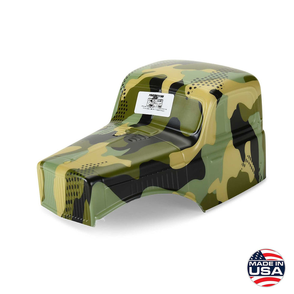 Thumbnail: PRO LINE 360620 1/10 Limited Edition Comp Wagon Cab-Only Body 12.3" 313mm CAMO