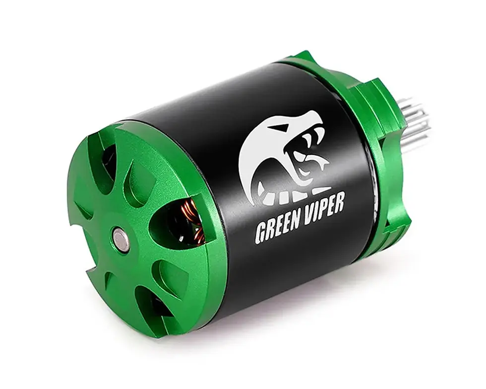 Thumbnail: INJORA INM21-SCX30 Axial SCX30 Green Viper 1621 Brushless Outrunner Motor 3600kV