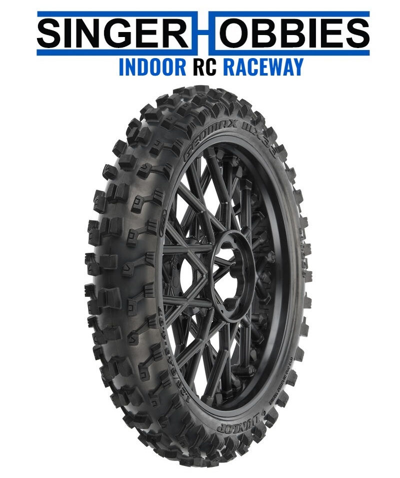 PRO-LINE 1022910 1/4 Dunlop Geomax MX33 CR4 Front Tire MTD Black: Promoto-MX