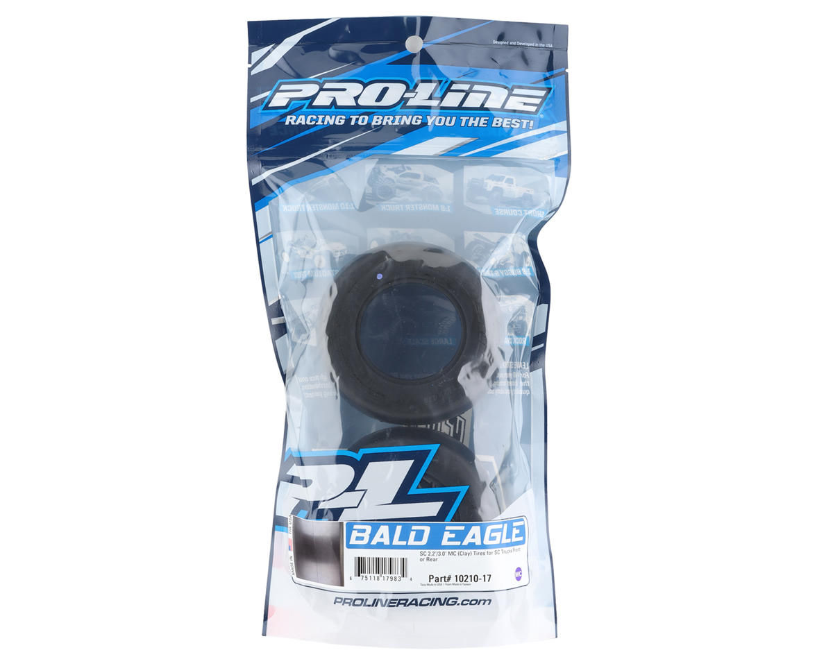 Pro Line 10210-17 Bald Eagle 2.2"/3.0" Short Course Truck Tires (2) (MC)
