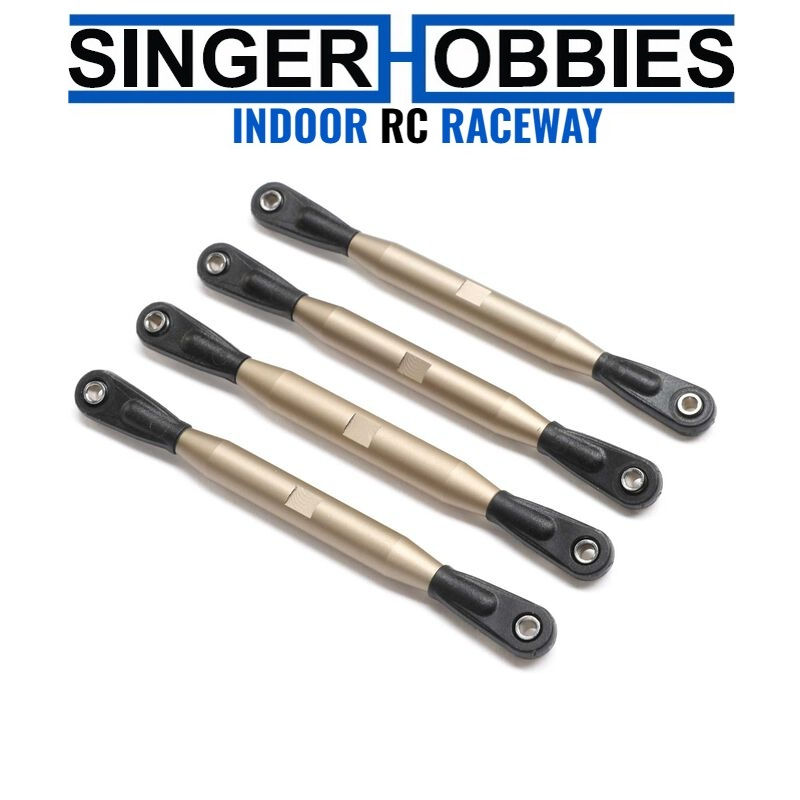 LOSI LOS-2311 Variable Diameter Upper 4-Link Bar Set (4): Mini LMT