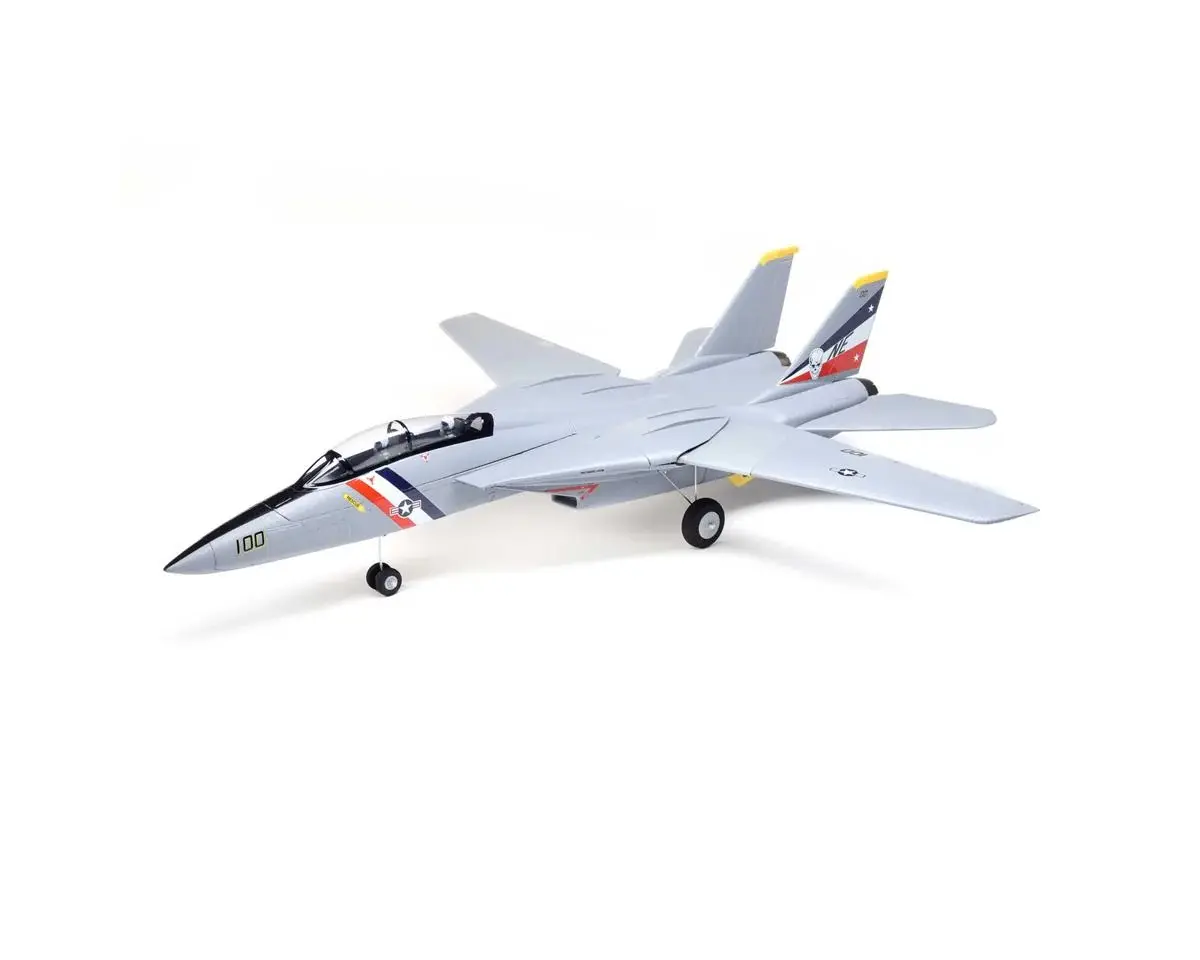 E-Flite EFL01450 F-14 Tomcat Twin 40mm EDF BNF Basic Radio Control Airplane