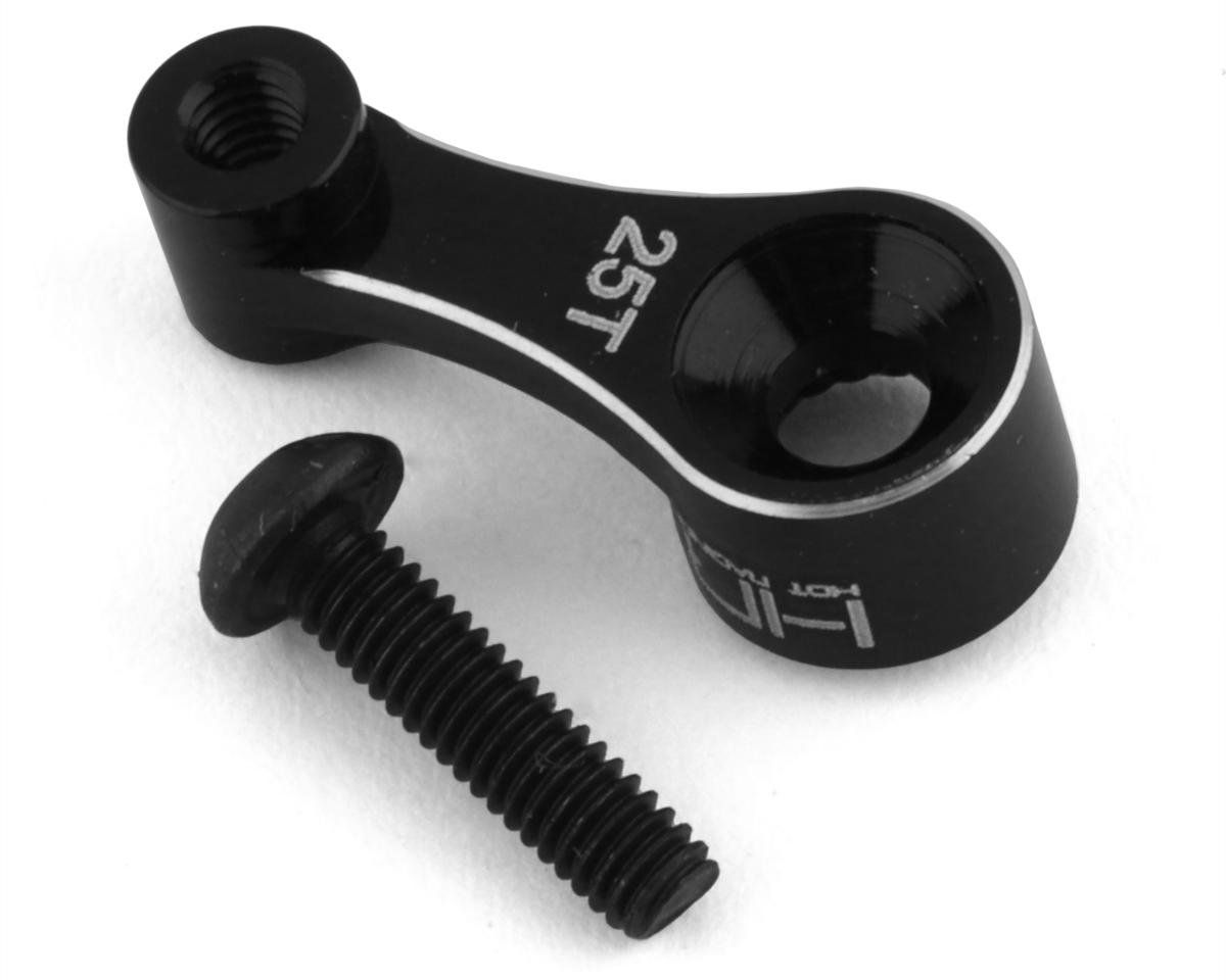HOT RACING TRXM25SH01 Aluminum Servo Horn for Traxxas TRX-4M (Black) (25T)