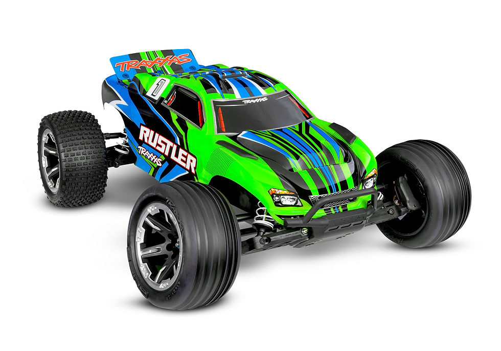 TRAXXAS 37254-8 Rustler HD 1/10 Stadium RTR w/ NiMH Battery and USB Charger