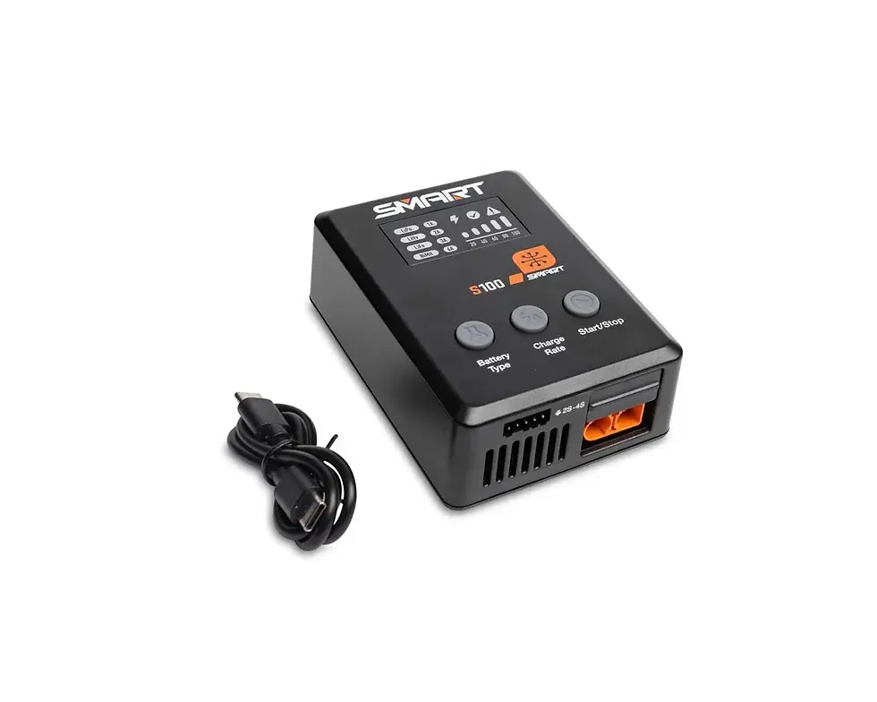 Thumbnail: Spektrum SPMX-1033 PowerStage Surface Bundle 3S Smart 50C LiPo Battery 5000mA IC
