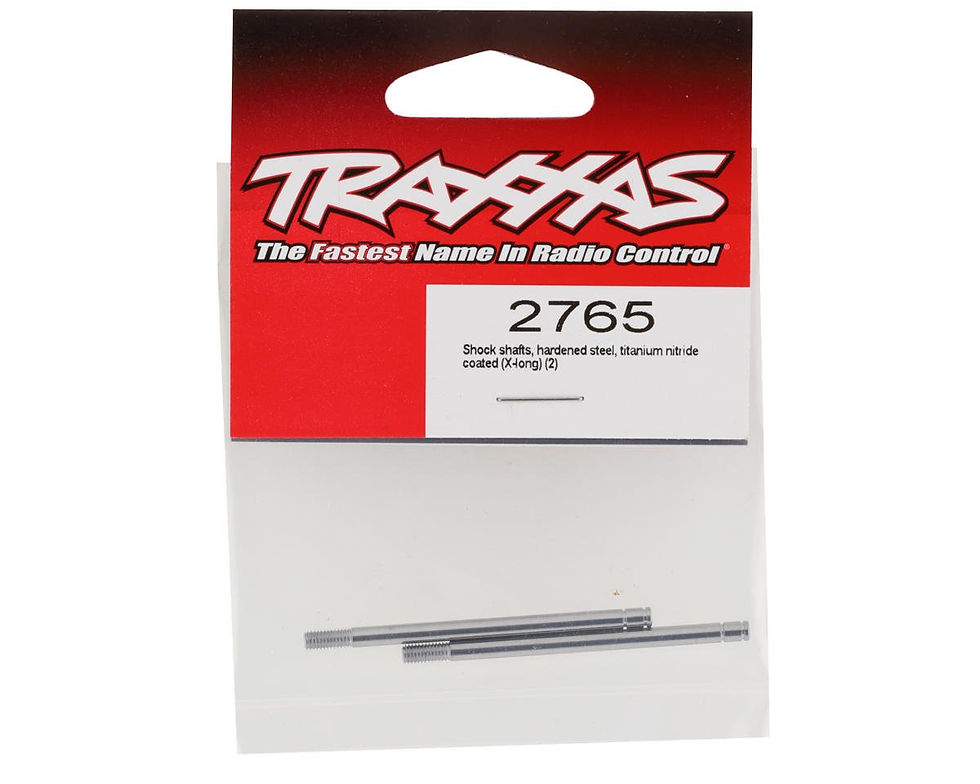 Thumbnail: Traxxas 2765 X-Long Steel Shock Shafts (2)