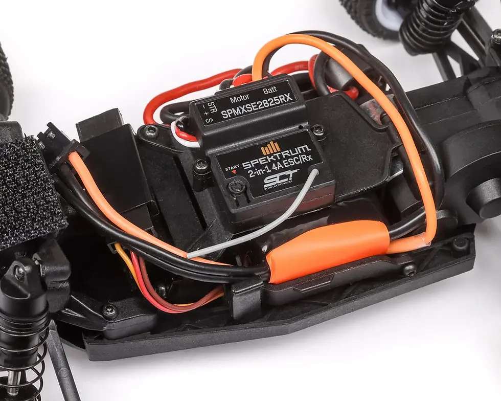 Thumbnail: Losi LOS-1392 Micro-T 1/28 RTR 2WD Stadium Truck 2.4GHz Radio, Battery & Charger
