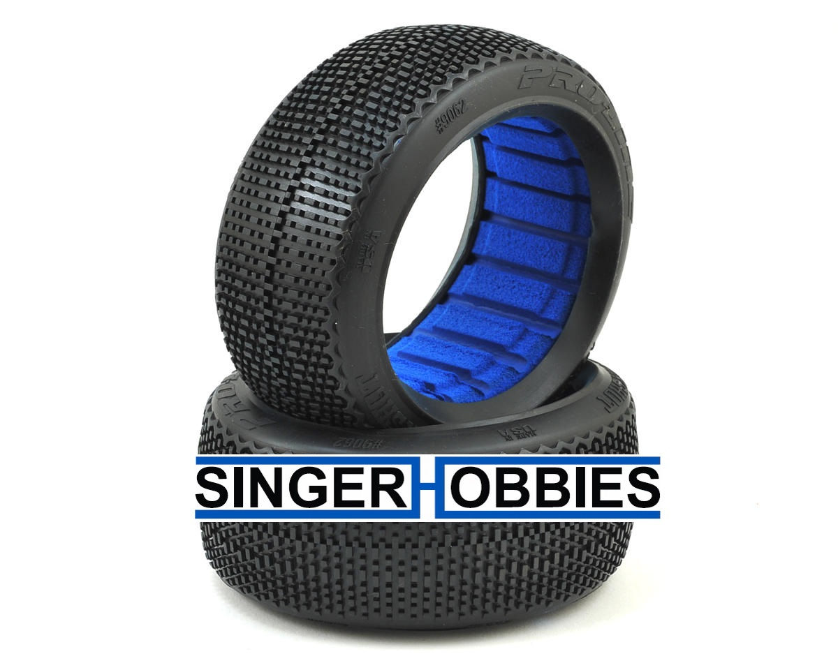 Pro Line 9062-03 Buck Shot 1/8 Buggy Tires w/Closed Cell Inserts (2) (M4)