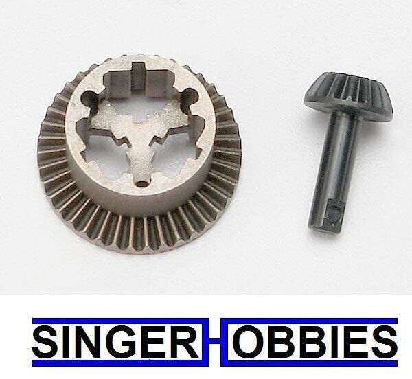 Traxxas Diff, Ring Gear & Pinion Gear: 1/16 SLH, ERV TRA7079