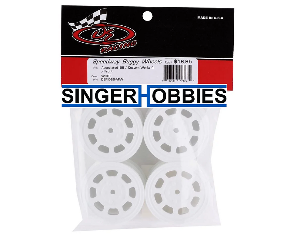 Thumbnail: DE RACING DERDSBAFW Speedway Buggy Wheels Associated B6/TLR 22/Customwork 4