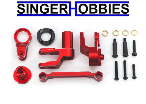Aluminum Steering Bellcranks & Drag Link Set For Traxxas Slash 2WD, Rustler, Bandit - Part #3743