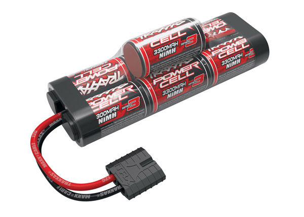 Traxxas 2941X 8.4V 3300mAh 7-Cell Hump NiMH Battery with TRA ID