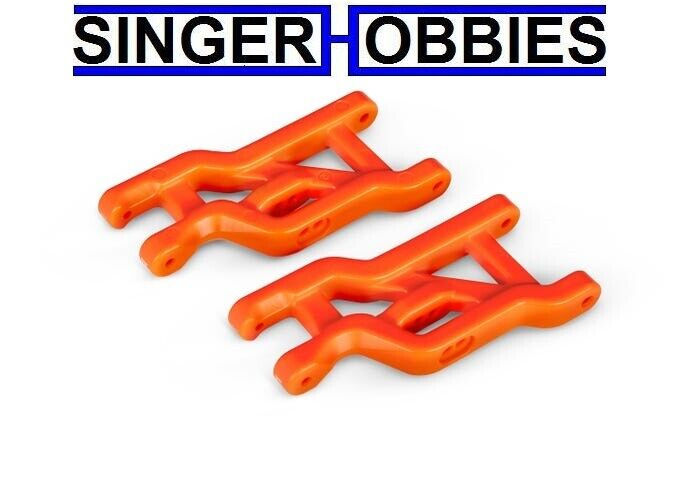 Traxxas 2531T Suspension Arms Orange Front Heavy Duty (2) DRAG SLASH NEW TRA1