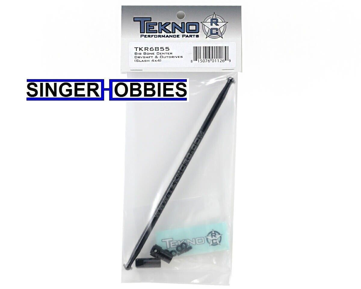 TEKNO TKR6855 RC Big Bone Center Driveshaft & Outdrive Kit (Slash 4x4) NEW TRA1
