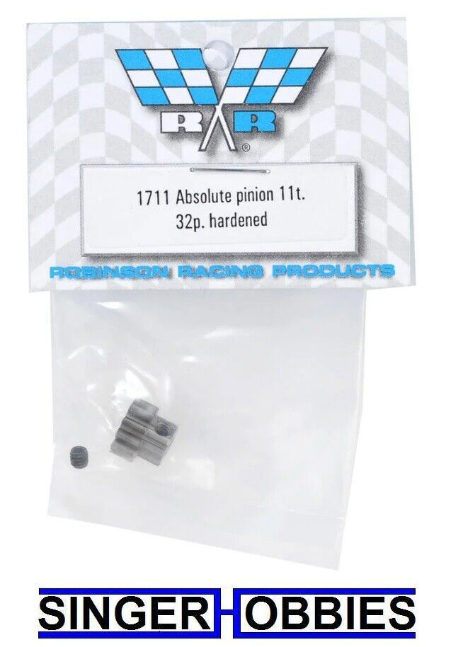 Robinson Racing Absolute 32P Hardened Pinion Gear (11T) RRP1711 HH